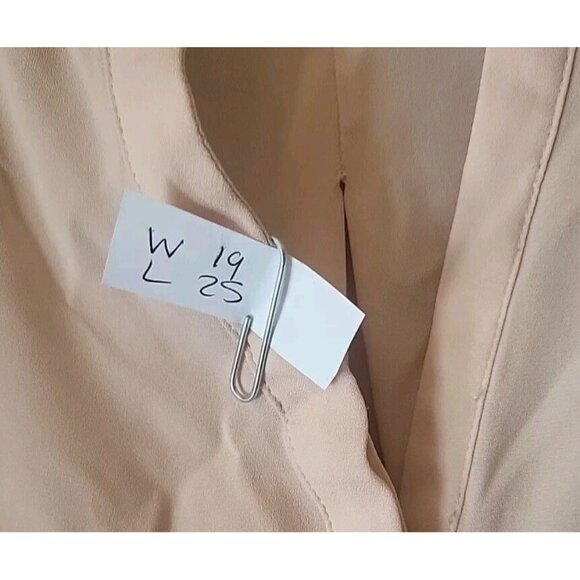 Womens Blouse Sheer Long Sleeve Pullover Beige Size Medium Dynamite - Picture 11 of 11